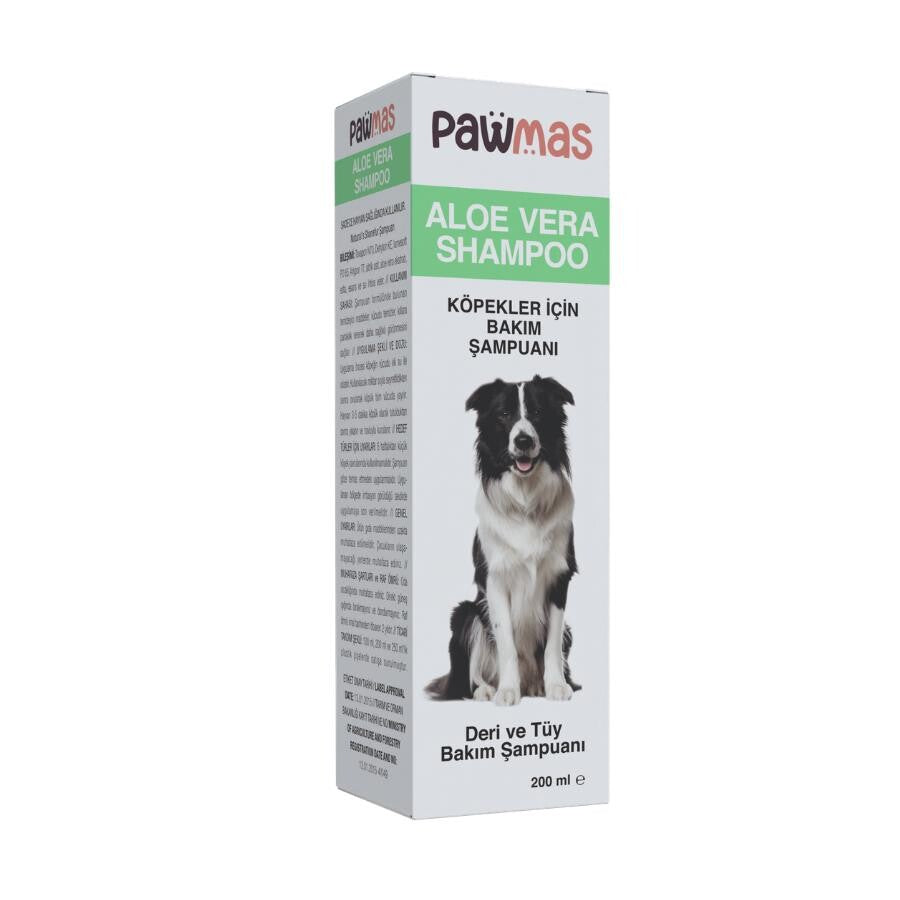 Pawmas Aloe Vera Shampoo- Skin&coat Care Sensitive Köpek Şampuanı  | SRC: Barcode: 8690286596926