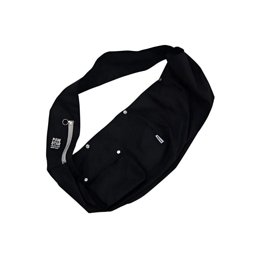 Pawstar Crossbody Kedi Ve Küçük Irk Köpek Taşıma Çantası 50X15X20 CM SIYAH  | SRC: Barcode: 8683642031100
