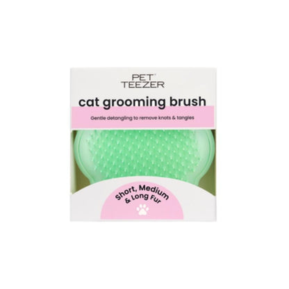 Pet Teezer Kedi Masaj Ve Tarama Fırçası YEŞIL  | SRC: Barcode: 5060926680415