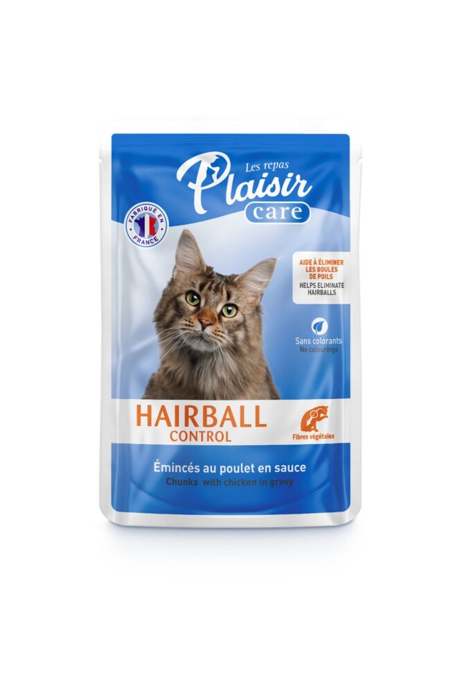 Plaisir Care Hairball Tavuklu Tüy Yumağı Önleyici Yetişkin Kedi Konservesi 85 GR  | SRC: Barcode: 3428460083161