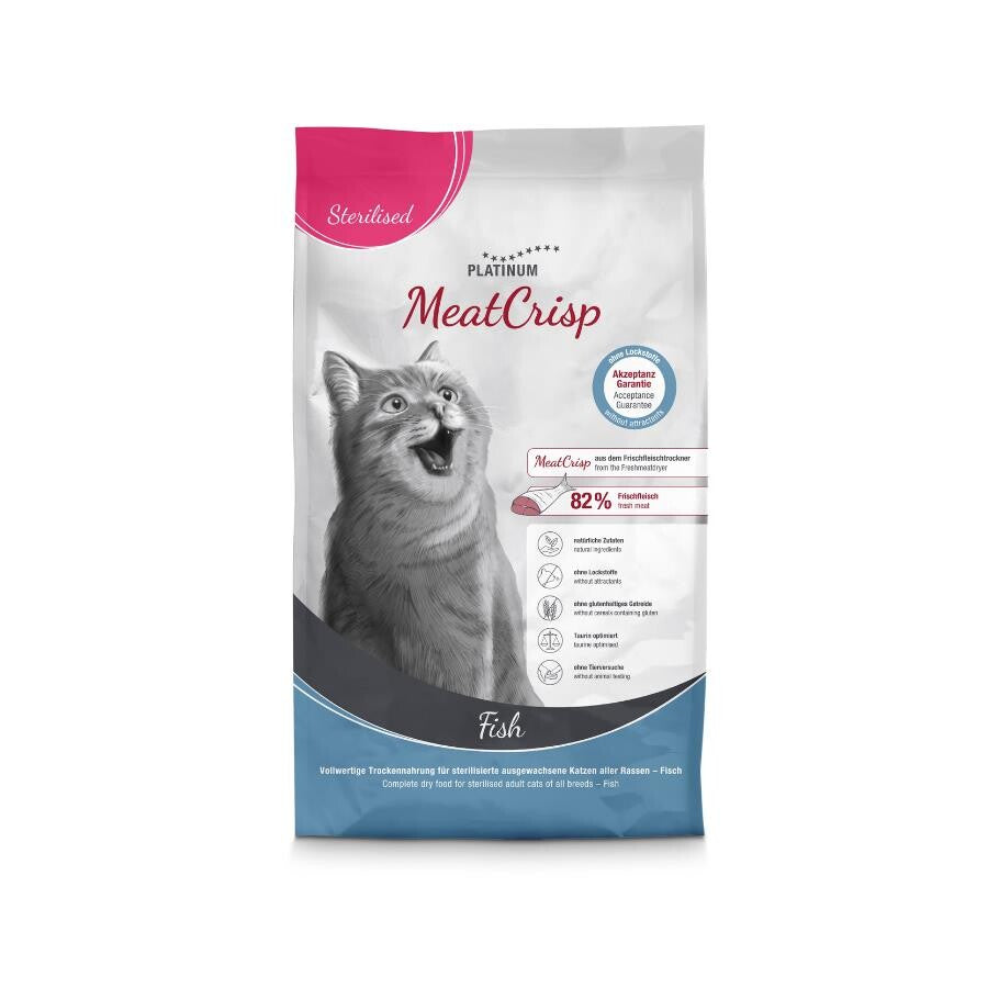 Platinum Meatcrisp Balıklı Kısır Kedi Maması 1.5 KG  | SRC: Barcode: 4260208742799