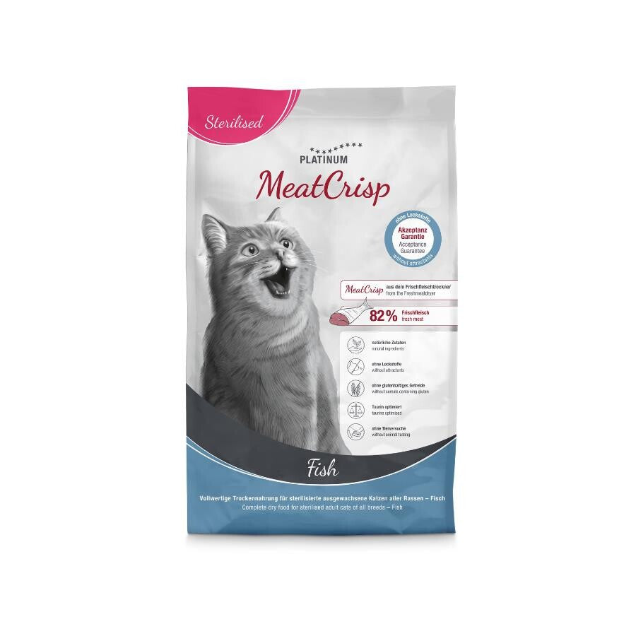 Platinum Meatcrisp Balıklı Kısır Kedi Maması 3 KG  | SRC: Barcode: 4260208742782