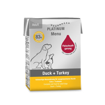 Platinum Ördekli Ve Hindili Köpek Yaş Maması 185 GR  | SRC: Barcode: 4260208741143