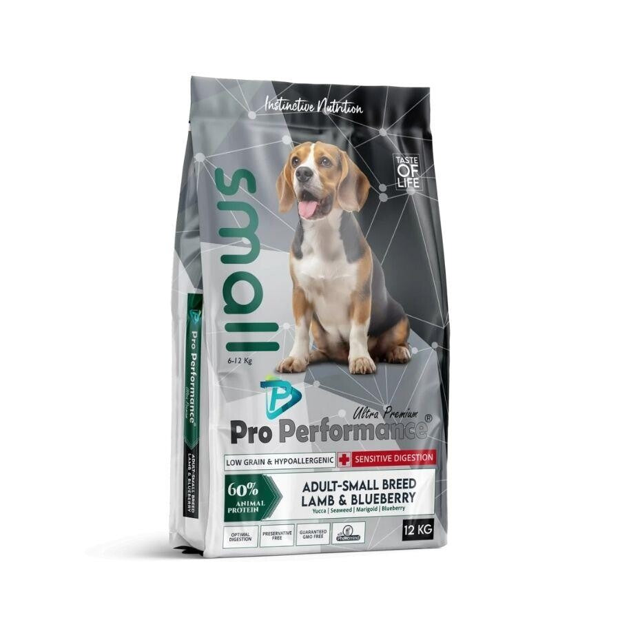 Pro Performance Kuzulu Ve Yaban Mersinli Küçük Irk Yetişkin Köpek Maması 2 KG  | SRC: Barcode: 8682328740190