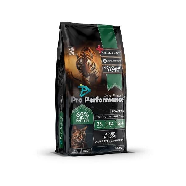 Pro Performance Ultra Premium Indoor Kuzulu Ve Pirinçli Yetişkin Kedi Maması 2 KG  | SRC: Barcode: 8682328740220