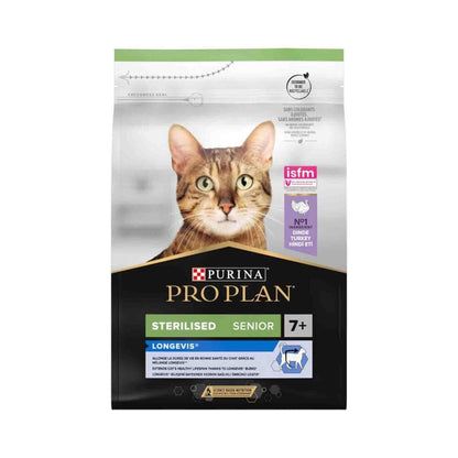 Pro Plan 7 Yaş İçin Hindili Kısırlaştırılmış Yaşlı Kedi Maması 3 KG  | SRC: Barcode: 7613034989642