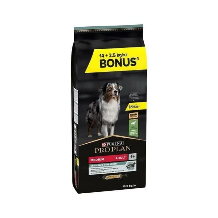 Pro Plan Adult Sensitive Kuzu Etli Yetişkin Köpek Maması Hediyeli 14 KG + 2.5 KG  | SRC: Barcode: 7613035219274