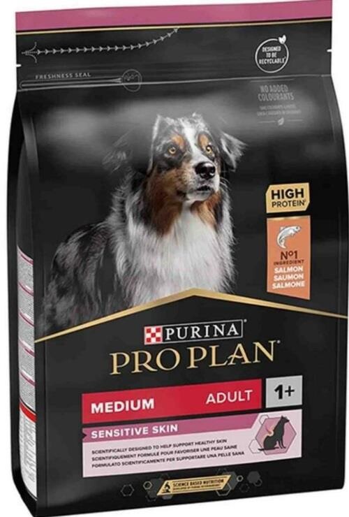 Pro Plan Adult Sensitive Somonlu Hassas Yetişkin Köpek Maması 3 KG  | SRC: Barcode: 7613035114777