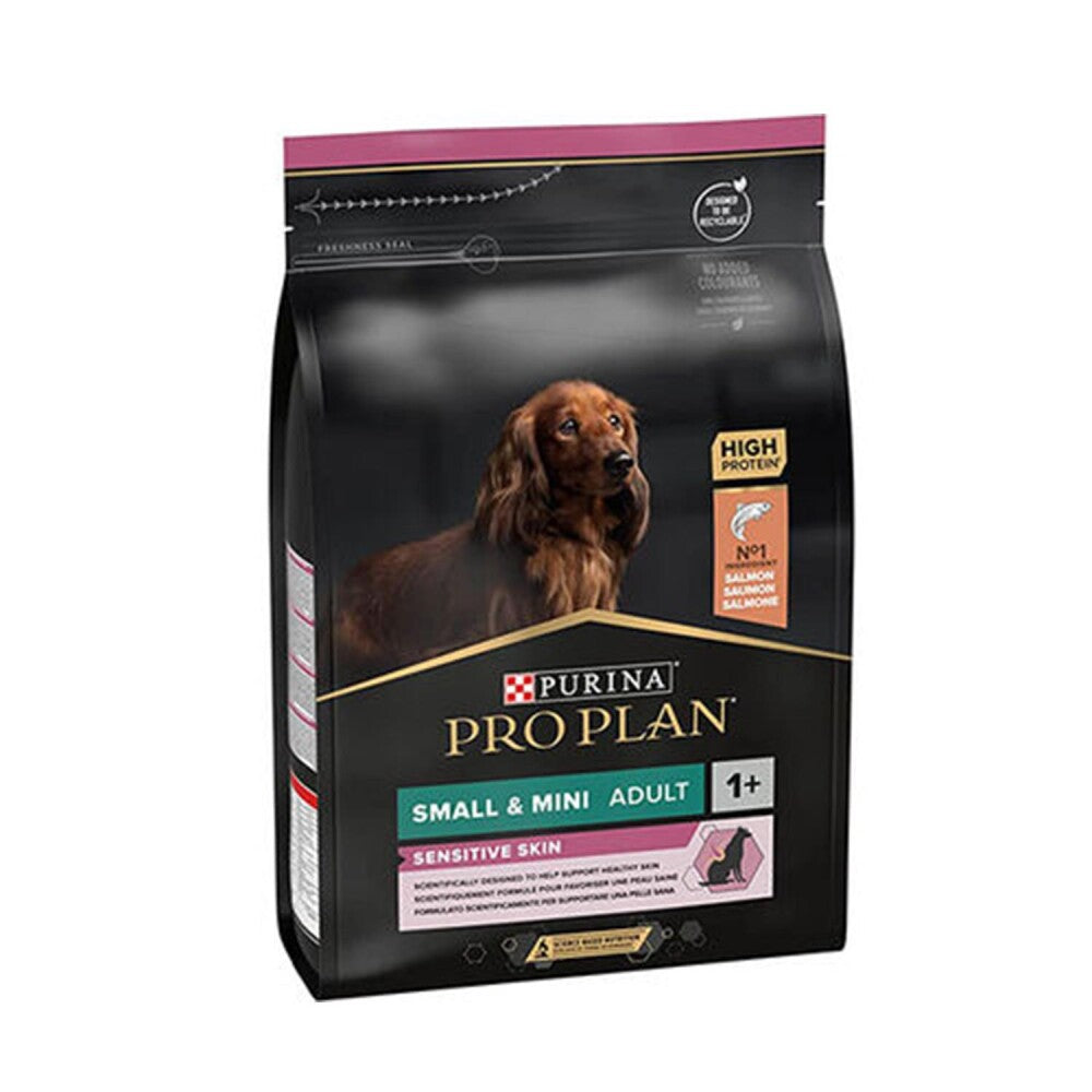 Pro Plan Sensitive Skin Somonlu Küçük Irk Yetişkin Köpek Maması 3 KG  | SRC: Barcode: 7613035114890