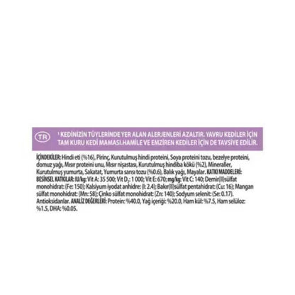 Pro Plan Liveclear Hindi Etli Yavru Kedi Maması 1.4 KG  | SRC: Barcode: 7613287232526
