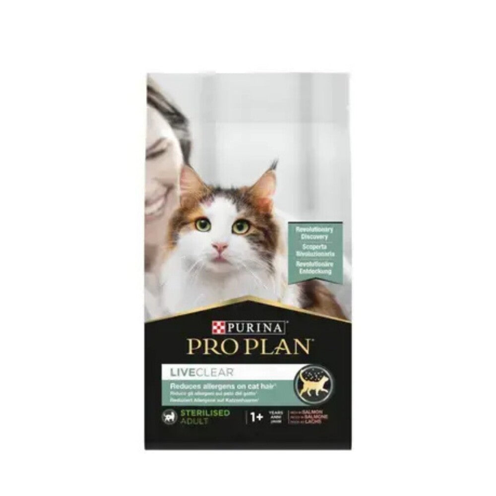 Pro Plan Liveclear Somonlu Kısırlaştırılmış Yetişkin Kedi Maması 1.4 KG  | SRC: Barcode: 7613287232700