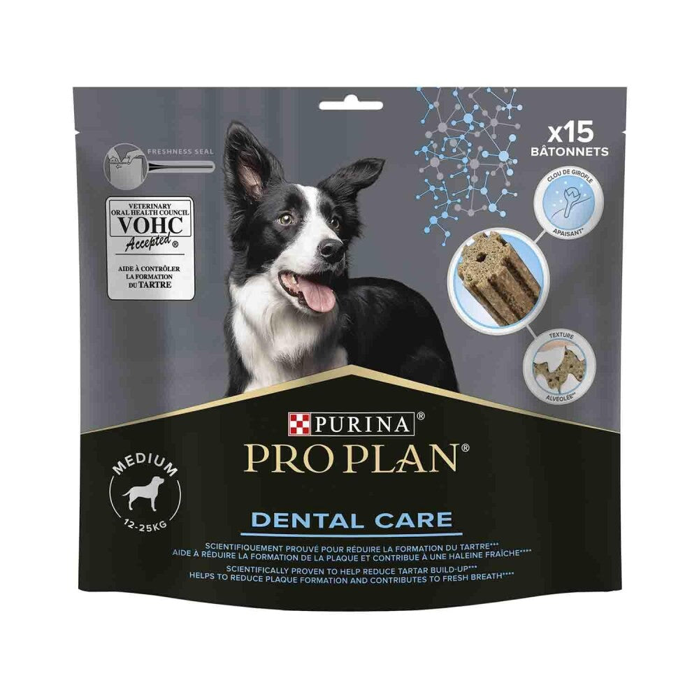 Pro Plan Dental Care Diş Sağlığı Destekleyici Orta Irk Yetişkin Köpek Ödülü 345 GR 15'LI  | SRC: Barcode: 7613287106452