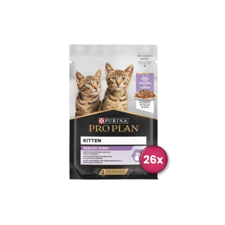 Pro Plan Pouch Sos İçinde Hindili Yavru Kedi Konservesi 85 GR 26 ADET  | SRC: Barcode: 8445290657800