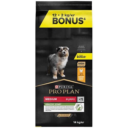 Pro Plan Puppy Tavuklu Yavru Köpek Maması Hediyeli 12 KG + 2 KG  | SRC: Barcode: 7613035120501