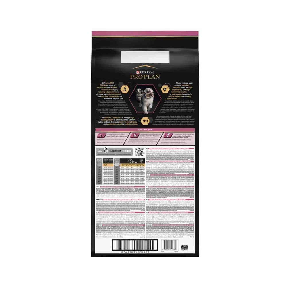 Pro Plan Puppy Sensitive Somonlu Hassas Yavru Köpek Maması 12 KG  | SRC: Barcode: 7613035120389