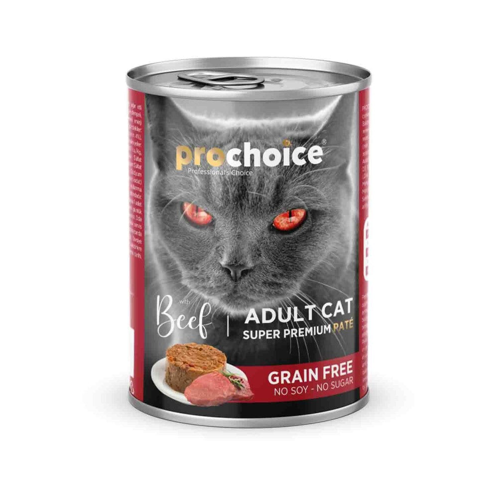 Prochoice Biftekli Yetişkin Kedi Konservesi 400 GR TEKLI  | SRC: Barcode: 8681465602941