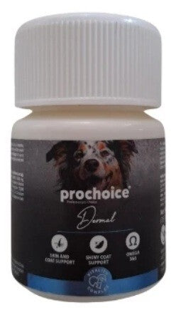 Prochoice Dermal Deri Ve Tüy Sağlığı Destekleyici Köpek Gıda Takviyesi 75 Tablet  | SRC: Barcode: 8681465609780