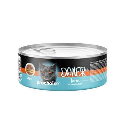 Prochoice Döner Bites Sos İçinde Ton Balıklı Yetişkin Kedi Konservesi 70 GR  | SRC: Barcode: 8681465611219