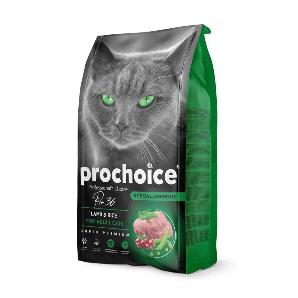 Prochoice Pro 36 Kuzulu Ve Pirinçli Yetişkin Kedi Maması 2 KG  | SRC: Barcode: 8681465601067
