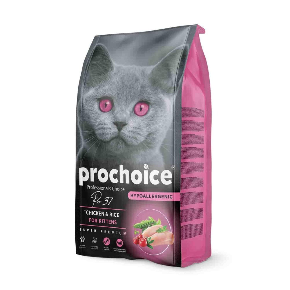 Prochoice Pro 37 Tavuklu Ve Pirinçli Yavru Kedi Maması 2 KG  | SRC: Barcode: 8681465605638