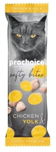 Prochoice Softy Bites Tavuklu Ve Yumurtalı Yumuşak Kedi Ödül Maması 10 GR  | SRC: Barcode: 8681465610076