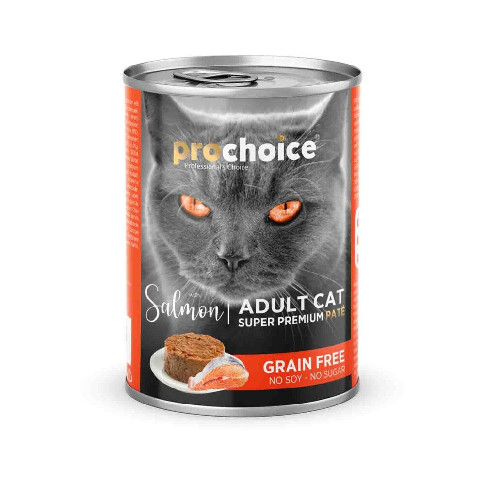 Prochoice Somonlu Yetişkin Kedi Konservesi 400 GR TEKLI  | SRC: Barcode: 8681465602910