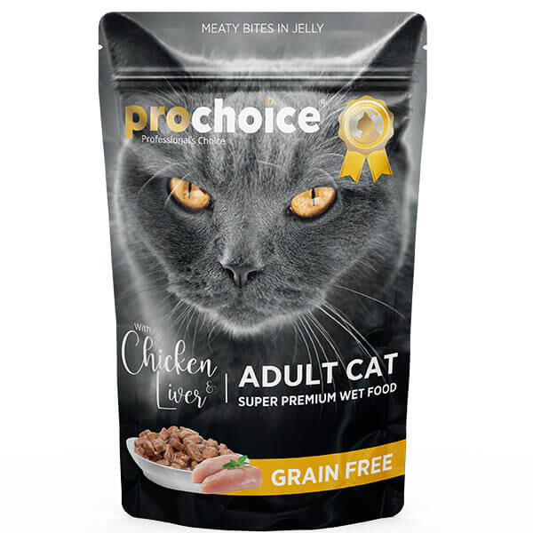 Prochoice Tahılsız Tavuk Ve Ciğerli Yetişkin Kedi Konservesi 85 GR  | SRC: Barcode: 8681465603078