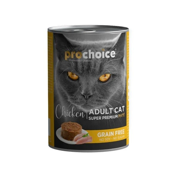 Prochoice Tavuklu Pate Yetişkin Kedi Konservesi 400 GR TEKLI  | SRC: Barcode: 8681465602897