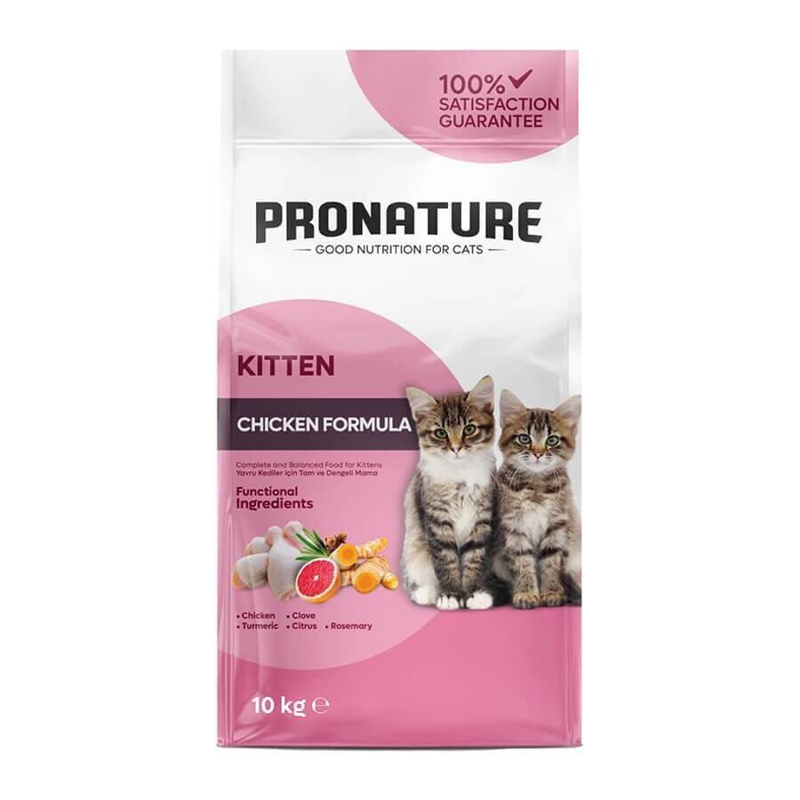 Pronature Tavuklu Ve Pirinçli Yavru Kedi Maması 10 KG  | SRC: Barcode: 8681612750785