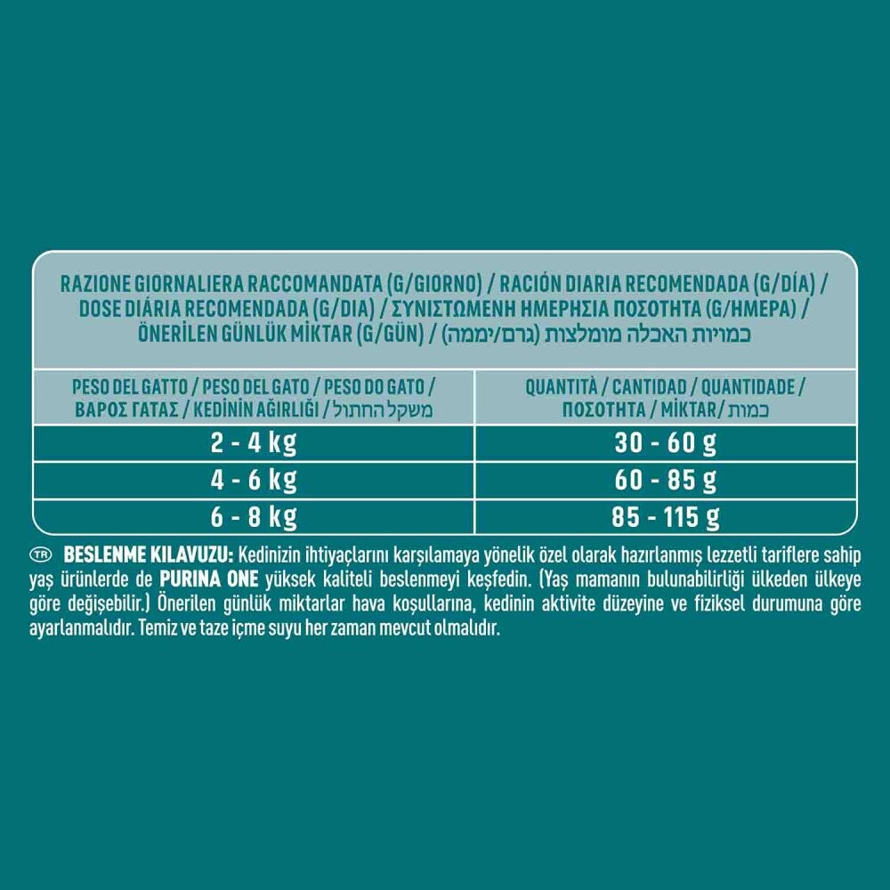 Purina One Tavuklu Yetişkin Kedi Maması 1.5 KG  | SRC: Barcode: 8445290103284