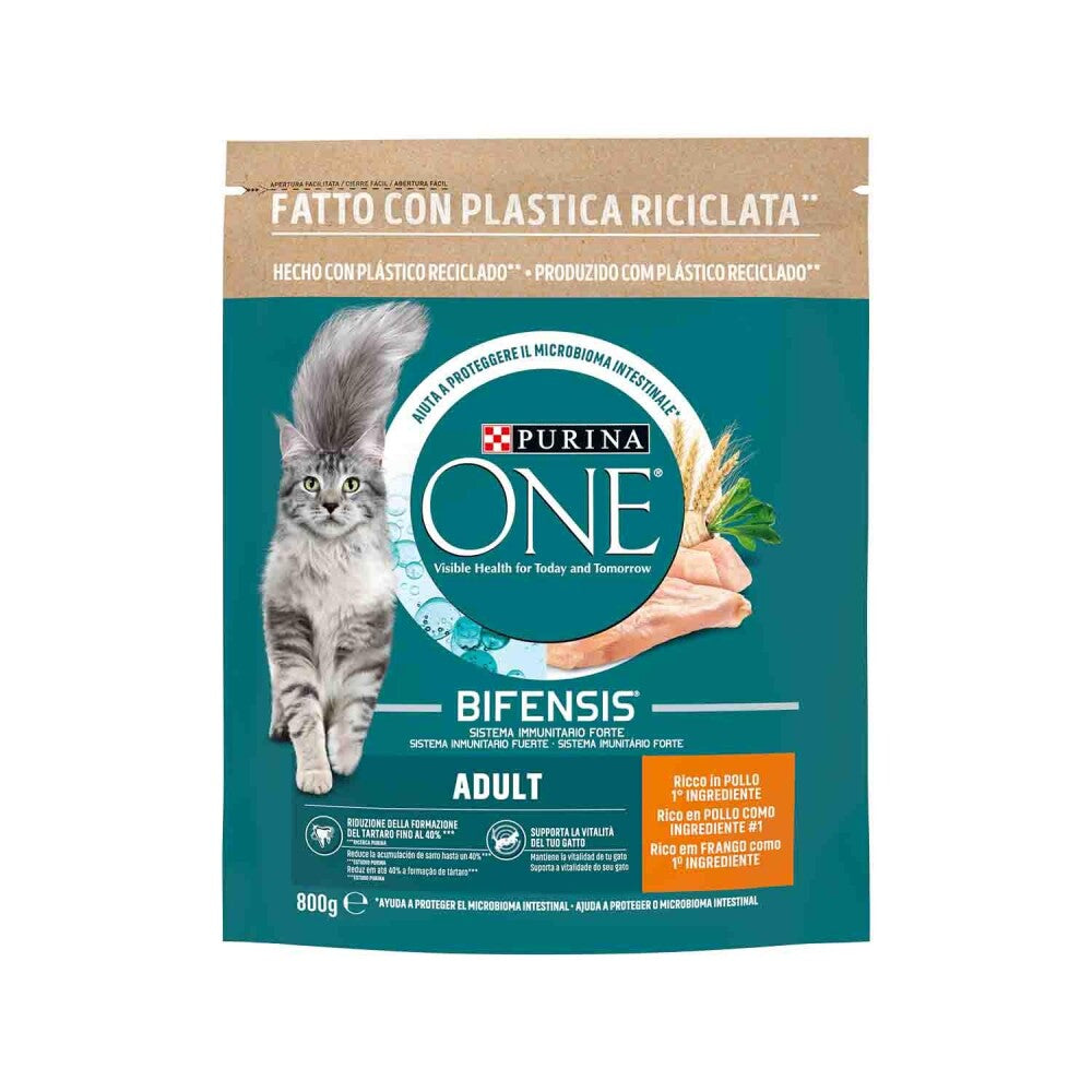 Purina One Tavuklu Yetişkin Kedi Maması 800 GR  | SRC: Barcode: 8445290071842