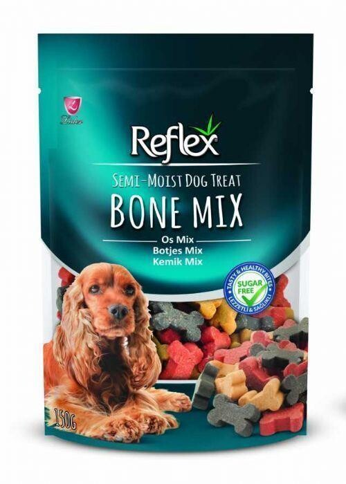 Reflex Bone Mix Karışık Kemik Yarı Islak Köpek Ödülü 150 GR  | SRC: Barcode: 8698995025294