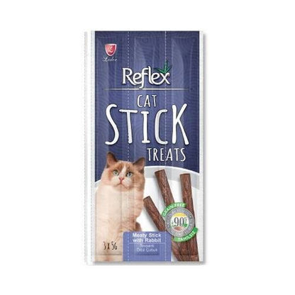 Reflex Cat Stick Treats Tavşanlı Kedi Ödül Çubukları 3 X 5 GR  | SRC: Barcode: 8698995012713
