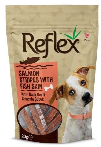 Reflex Köpek Ödülü Somon Çıtırları 80 GR  | SRC: Barcode: 8698995030069