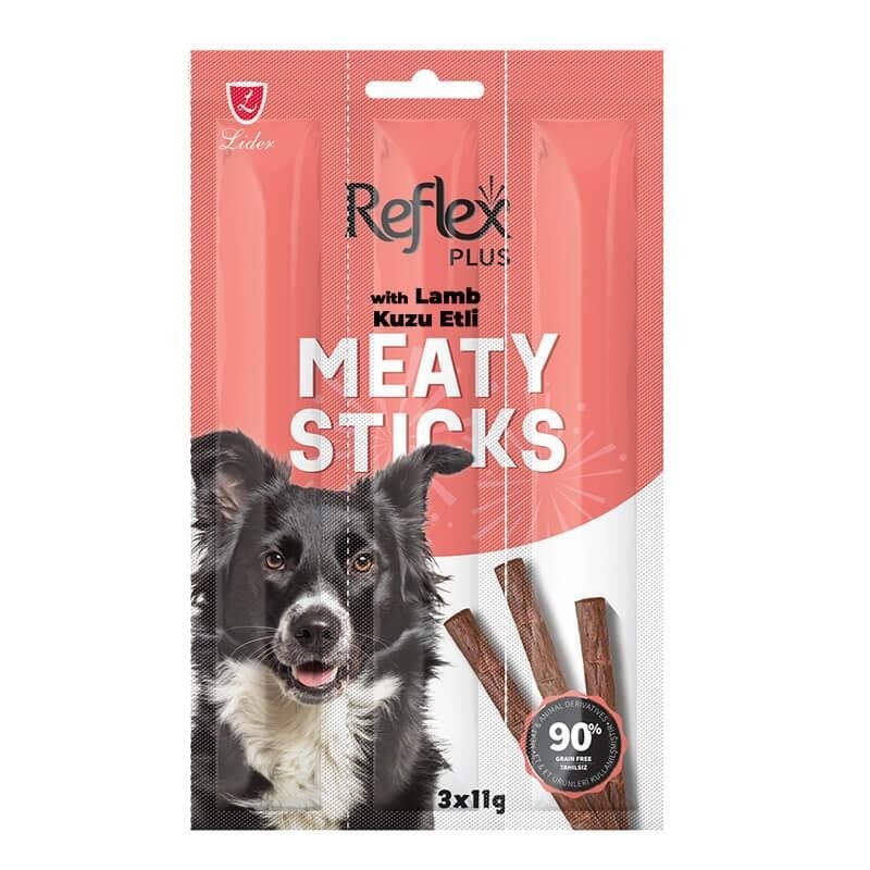 Reflex Kuzu Etli Köpek Ödül Çubuğu 11 GR 3 ADET  | SRC: Barcode: 8698995033893