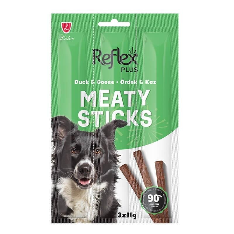 Reflex Ördek Ve Kaz Etli Köpek Ödül Çubuğu 11 GR 3 ADET  | SRC: Barcode: 8698995033909