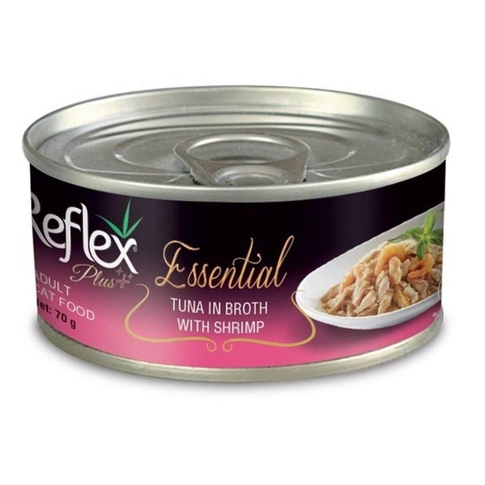 Reflex Plus Essential Gravy Ton Balığı Karides Kedi Konservesi 70 GR  | SRC: Barcode: 8698995027045