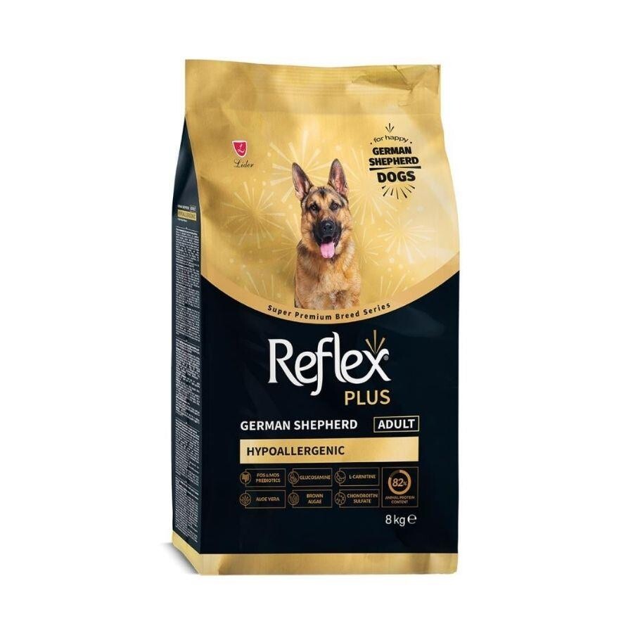 Reflex Plus German Shepherd Alman Kurdu Özel Irk Yetişkin Köpek Maması 8 KG  | SRC: Barcode: 8698995037082