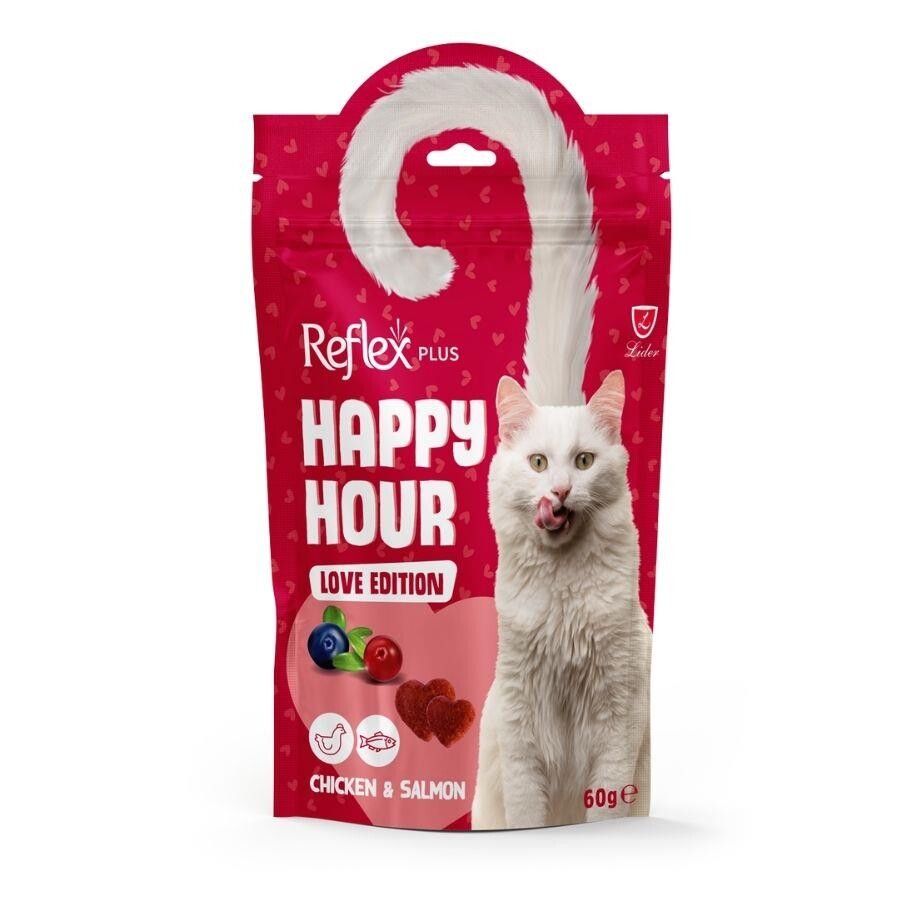 Reflex Plus Happy Hour Love Edition Kedi Ödül Maması 60 GR  | SRC: Barcode: 8698995036597