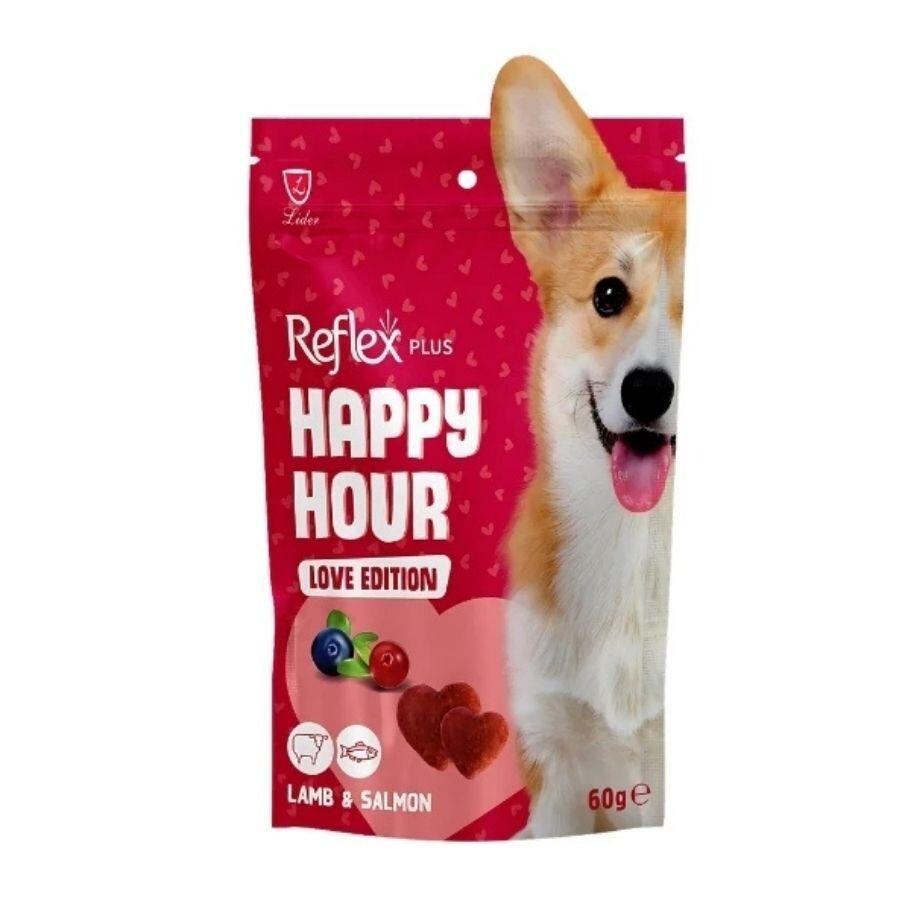 Reflex Plus Happy Hour Love Edition Kuzulu Ve Somonlu Köpek Ödül Maması 60 GR  | SRC: Barcode: 8698995036610