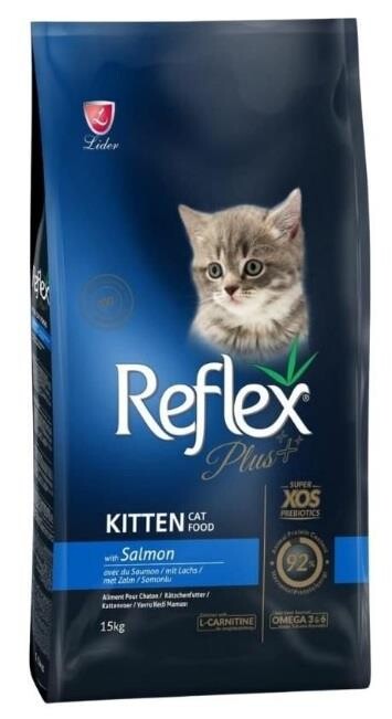 Reflex Plus Kitten Somonlu Yavru Kedi Maması 15 KG  | SRC: Barcode: 8698995030632