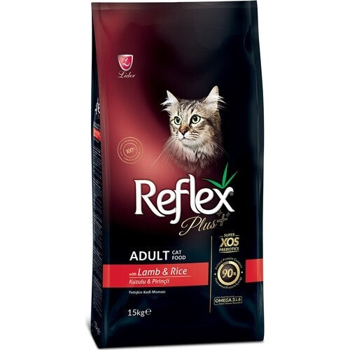 Reflex Plus Kuzu Etli Yetişkin Kedi Maması 15 KG  | SRC: Barcode: 8698995003582