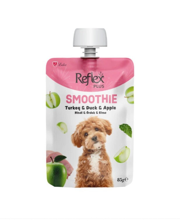 Reflex Plus Smoothie Hindi Ördek Ve Elmalı Köpek Ödül Maması 85 GR  | SRC: Barcode: 8698995033831
