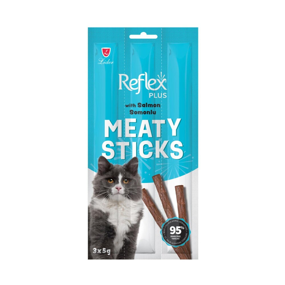 Reflex Plus Somonlu Kedi Ödül Maması 3X5 GR  | SRC: Barcode: 8698995033879