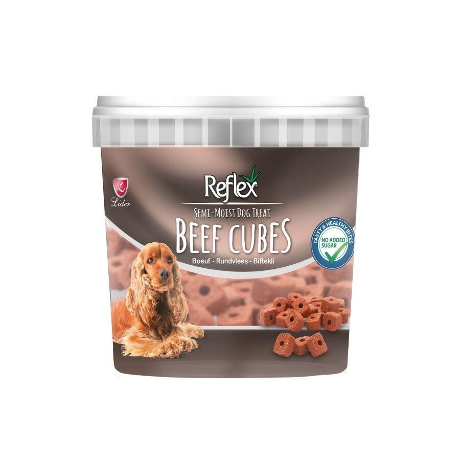 Reflex Semi Moist Biftekli Küp Yetişkin Köpek Ödül Maması 500 GR  | SRC: Barcode: 8698995029186