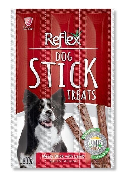 Reflex Sticks Kuzu Etli Köpek Ödül Çubukları 3 X 11 GR  | SRC: Barcode: 8698995012744