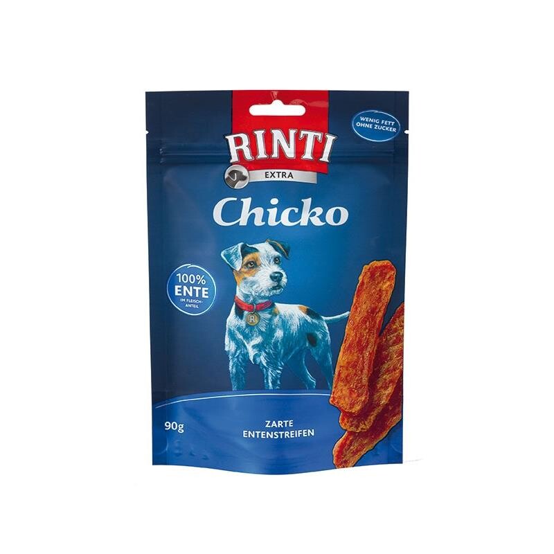 Rinti Extra Chicko Tahılsız Natural Ördek Etli Köpek Ödülü 90 GR  | SRC: Barcode: 4000158913319