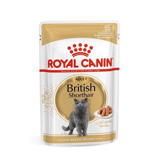 Royal Canin British Shorthair Pouch Yetişkin Kedi Konservesi 85 GR  | SRC: Barcode: 9003579001257