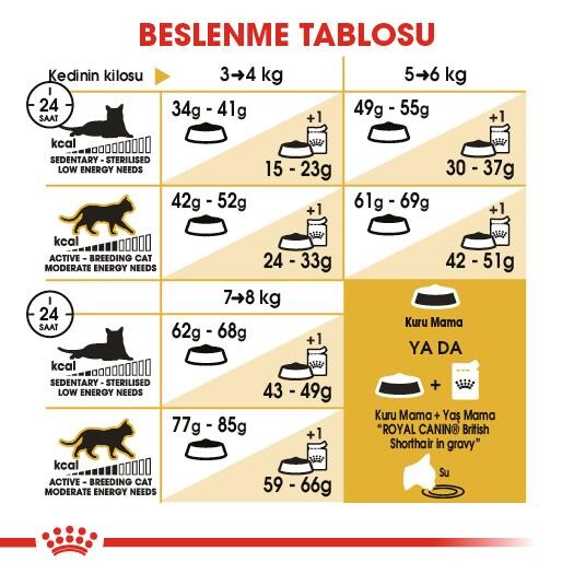 Royal Canin British Shorthair İçin Özel Irk Yetişkin Kedi Maması 10 KG  | SRC: Barcode: 3182550756464