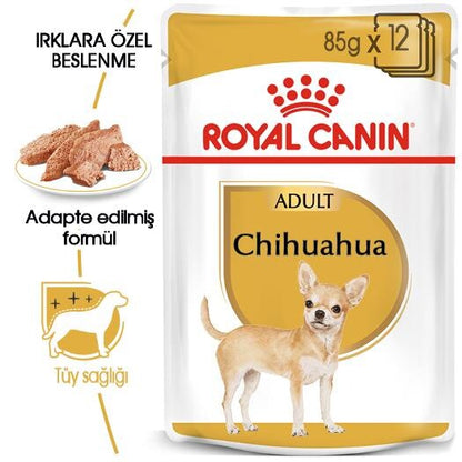 Royal Canin Chihuahua Adult Pouch Yetişkin Köpekler İçin Konserve 85 GR  | SRC: Barcode: 9003579001516